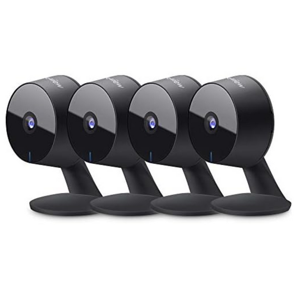 4-Pack LaView Indoor 1080p Wi-Fi Security Cameras With 2-Way Audio