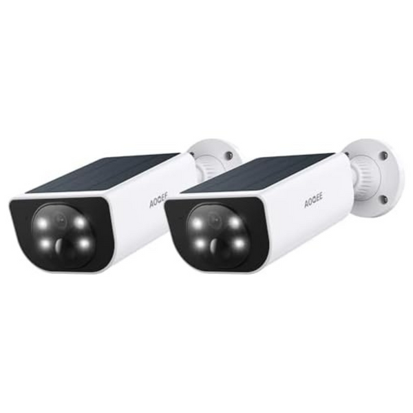 2-Pack AOQEE 2.4Ghz WiFi Wireless Security Cameras