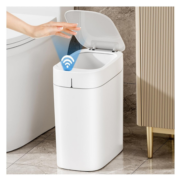 Rechargeable Automatic Touchless Smart Bathroom Trash Can