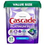 Cascade Platinum Plus Dishwasher Pods