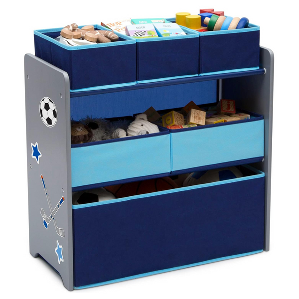 Delta Children Design And Store 6 Bin Toy Organizer (2 Colors)