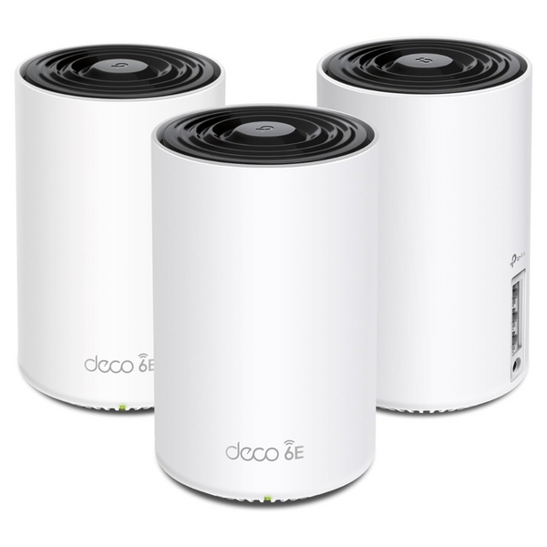 3-Pack TP-Link Deco AXE5400 Tri-Band WiFi 6E Mesh System
