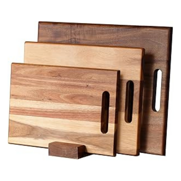 3-Piece Acacia Large Wooden Cutting Board