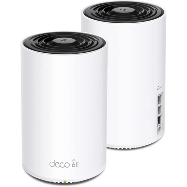 2-Pack TP-Link Deco XE75 AXE5400 Wireless Tri-Band Mesh Wi-Fi System