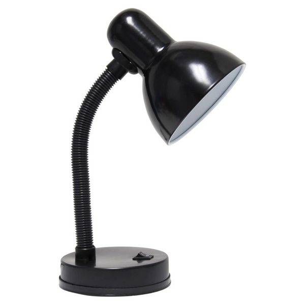 14.25" Sleek & Sturdy Classic Gooseneck Study Desk Lamp