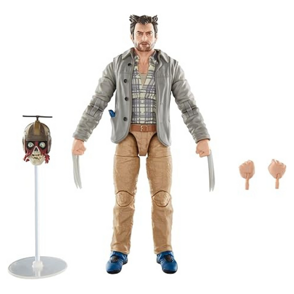 Marvel Deadpool & Wolverine Headpool Logan Collectible 6" Action Figure