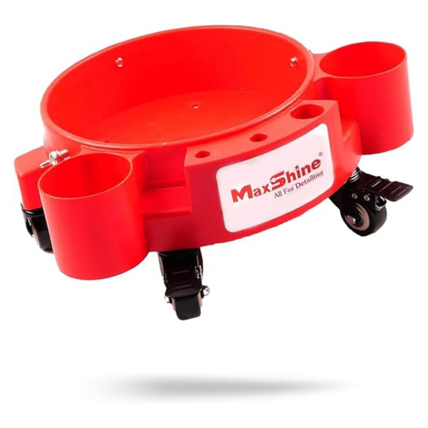 Maxshine Heavy-Duty 5 Gal Rolling Bucket Dolly