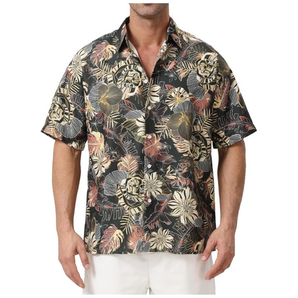 Men's Short Sleeve Casual Hawaiian Beach Shirt (Various)