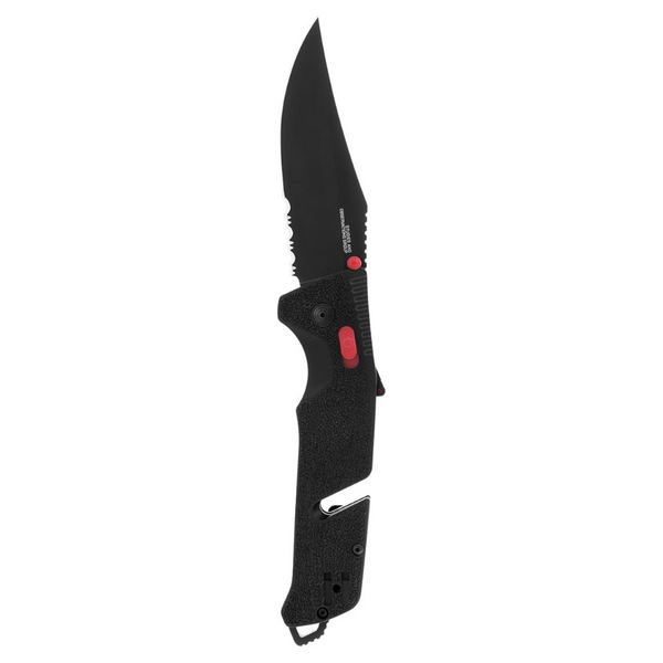 Trident AT Partially Serrated Folding Knife W/ Stainless Steel Blade