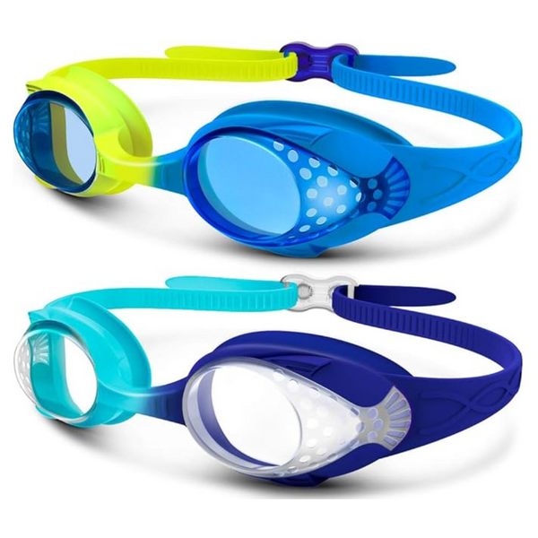 OutdoorMaster Kids Swim Goggles 2 Pack