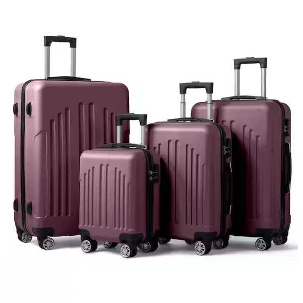 4-Piece Karl Home Hardside Luggage Set