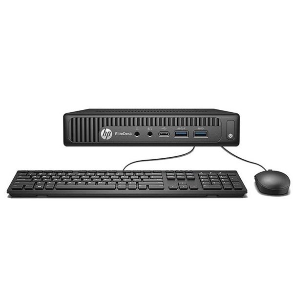 HP EliteDesk 800 G2 Desktop (i5-6500T / 8GB RAM / 240GB SSD) [Renewed]