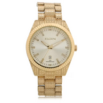 Elgin Men's 40mm Gold Metal Bracelet Wristwatch