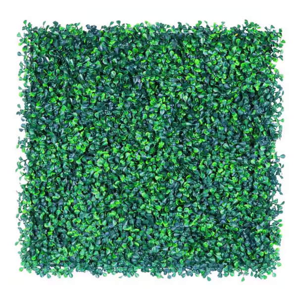24-Piece 20"H x 20" W Artificial Boxwood Hedge Panels