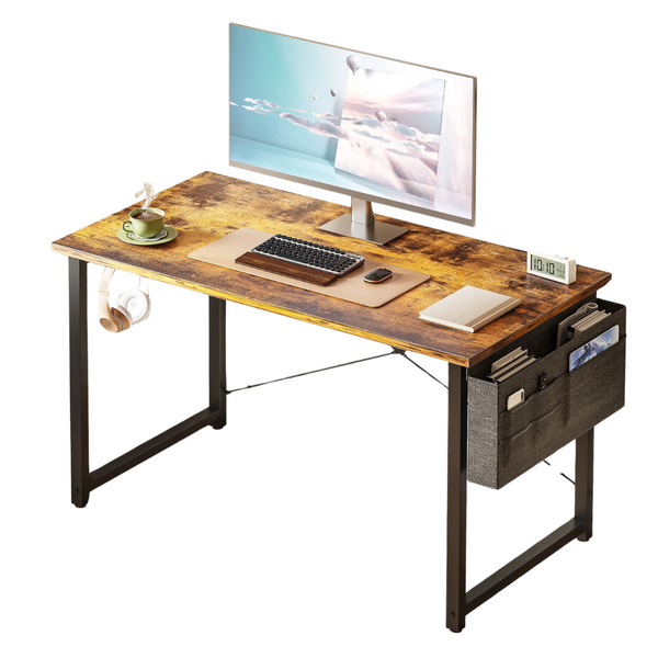 KKL 40" Sturdy Computer Desk With a Storage Bag & Headphone Hook