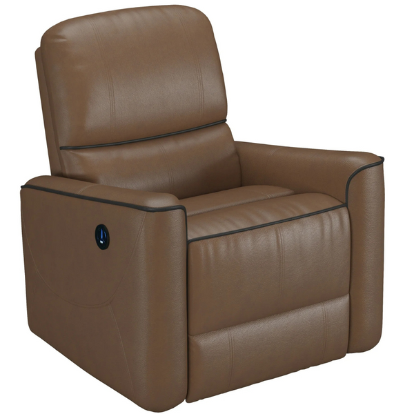 Hillsdale Provenza Faux Leather Power Recliner With USB Port