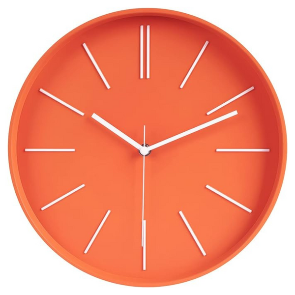 12" Round Modern Bright Colorful 3D Wall Clocks