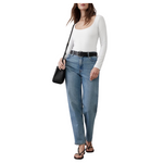 Banana Republic Factory Women's Soft Stretch Scoop-Neck T-Shirt