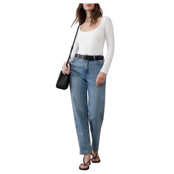 Banana Republic Factory Women's Soft Stretch Scoop-Neck T-Shirt