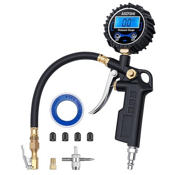 AstroAI 250 PSI Digital Tire Pressure Gauge With Inflator