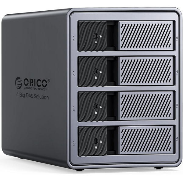 4-Bay Orico RAID Hard Drive Enclosure for 3.5" SATA HDDs (Up to 88TB)
