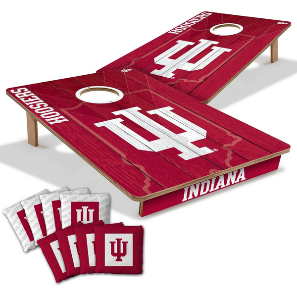 YouTheFan NCAA 2" x 3" Wood Cornhole Game with Logo Bags