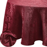 Stain & Wrinkle Resistant Fabric Oval Table Cloth (60" x 84")