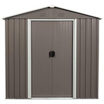 6 Ft x 5 Ft Outdoor Metal Storage Shed
