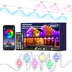 200ft IP67 Waterproof RGB LED Outdoor Lights with App & Remote