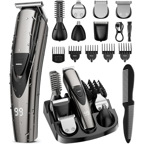 Shpavver Cordless 16-in-1 Electric Beard Trimmer