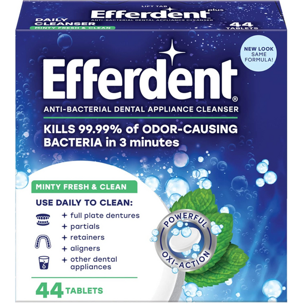 44-Count Efferdent Denture Retainer Cleaning Tablet