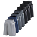 7-Pack Balennz Men's Quick Dry Activewear 7BL Basketball Shorts (Various)