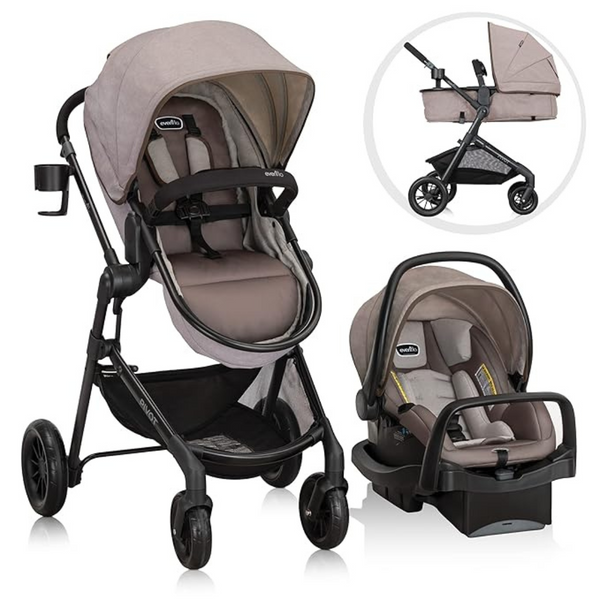 Evenflo Pivot Modular Travel System W/ LiteMax Car Seat