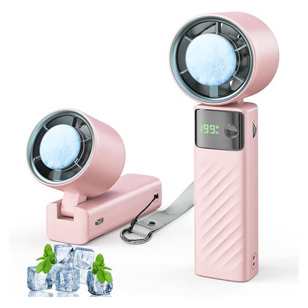 USB Rechargeable Foldable Handheld Mini Fan