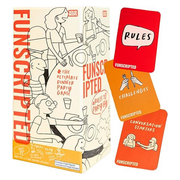 Spin Master Games Funscripted The Hilarious Dinner Party Game