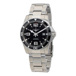 Longines HydroConquest 41mm Stainless Steel Automatic Black Dial Watch