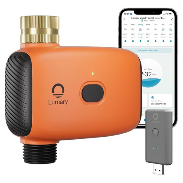 Smart WiFi Water Sprinkler Timer With Alexa & Remote