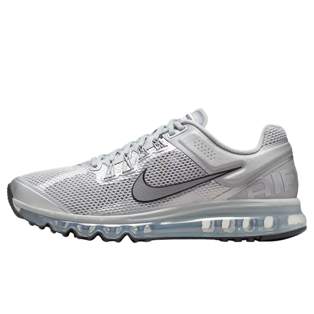 Nike Men's Air Max 2013 Running Shoes (Metallic Silver)