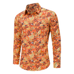 Men's Autumn Nique Long Sleeve 3D Print Design Shirts (Various)