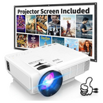 Panseba Rekeao Full HD 1080p 9500-Lumens LCD Projector