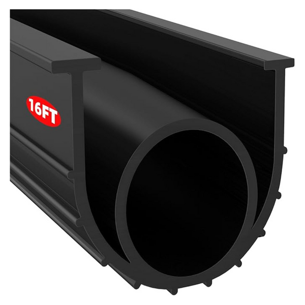 Garage Door Bottom 16' Rubber Weather Stripping Seal