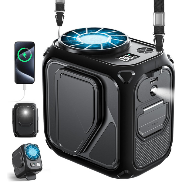 Portable Waist Fan Clip On