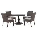 5-Piece Hampton Bay Windsor Wicker Dining Set
