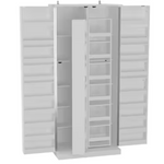 White Wood 31.5" W Food Pantry Cabinet Kitchen Buffet Bar Storage Rack