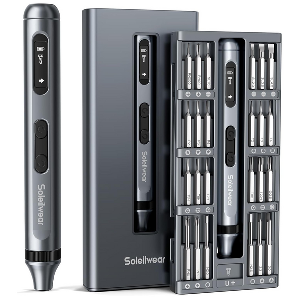 52-in-1 Electric Screwdriver Kit with 48 Magnetic Bits