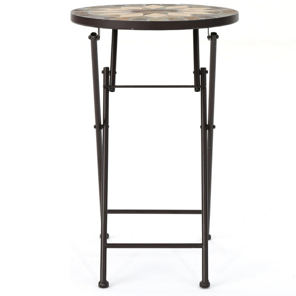 Christopher Knight Home Silvester Outdoor Stone Side Table