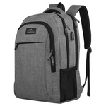 Anti Theft Slim Durable 15.6" Laptop Backpack With USB Charging Port