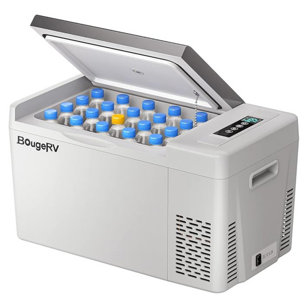 BougeRV 12 Volt 23 Quart Portable Cooler Refrigerator
