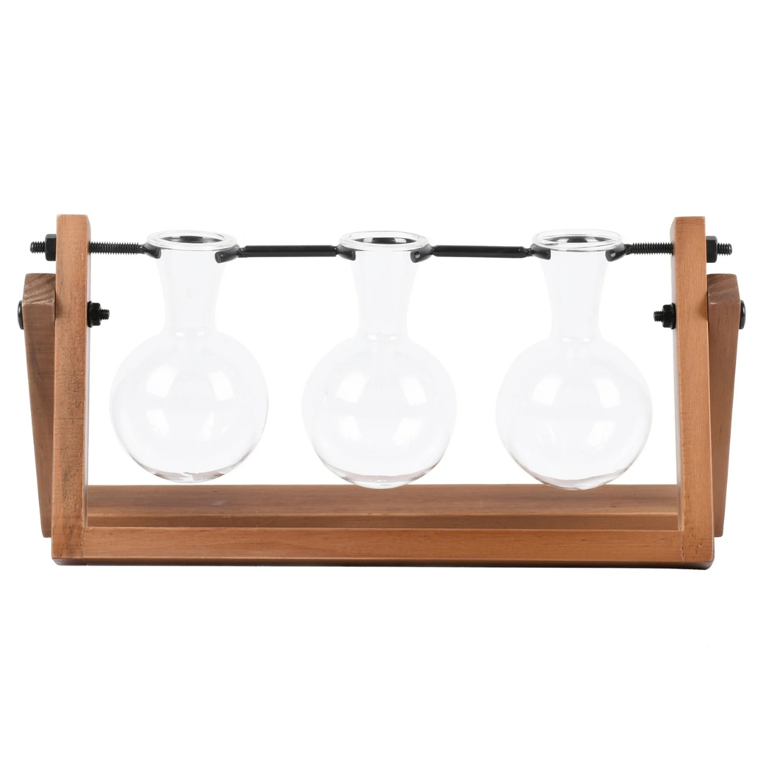 Better Homes & Gardens Glass And Wood Propagation Station Set