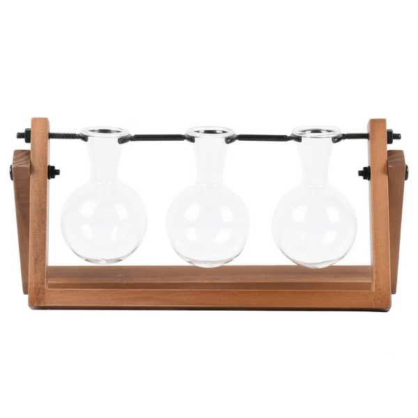 Better Homes & Gardens Glass And Wood Propagation Station Set